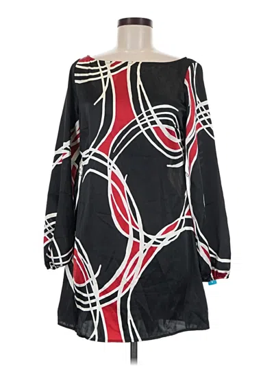 Pre-owned Candies Candie's Long Sleeve Blouse In Black