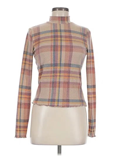 Pre-owned Candies Candie's Long Sleeve Blouse In Brown