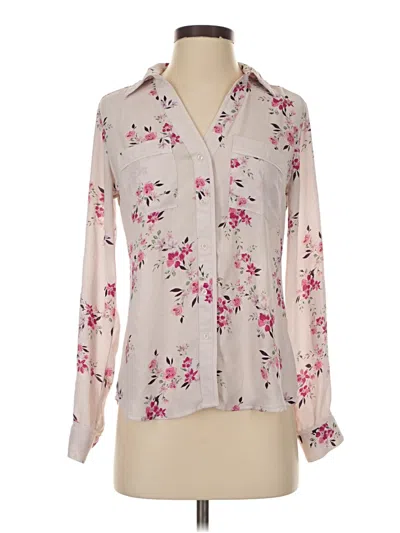 Pre-owned Candies Candie's Long Sleeve Blouse In Brown