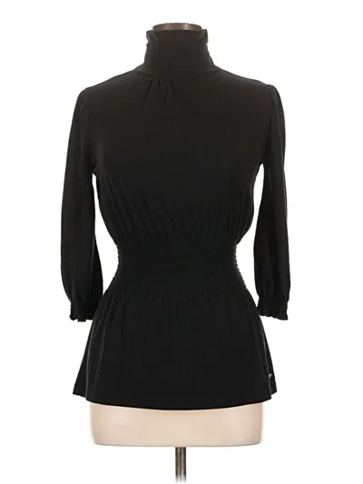Pre-owned Candies Candie's Long Sleeve Turtleneck In Black