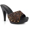 Candies Candie's Love Genuine Calf Hair Platform Sandal