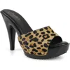 Candies Candie's Love Genuine Calf Hair Platform Sandal