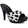 Candies Candie's Love Genuine Calf Hair Platform Sandal
