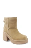 Candies Candie's Luccia Platform Bootie In Sand Suede