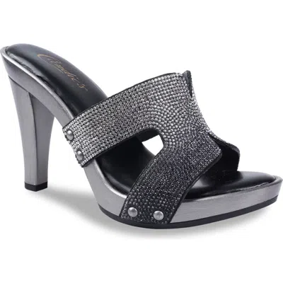Candies Candie's Malak Platform Sandal In Black Multi