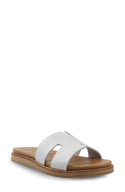 Candies Candie's Mikela Slide Sandal In White