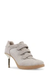 Candies Candie's Pattie Platform Bootie In Taupe Leather
