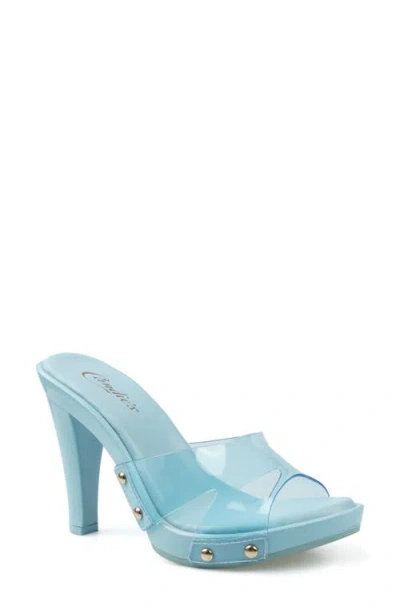 Candies Candie's Pixy Slide Sandal In Blue