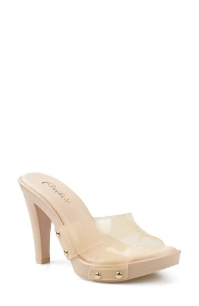 Candies Candie's Pixy Slide Sandal In Neutral