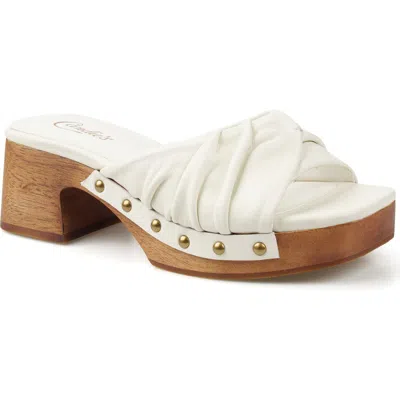Candies Candie's Platform Sandal In White