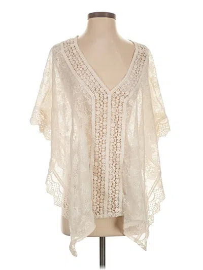 Pre-owned Candies Candie's Poncho In White