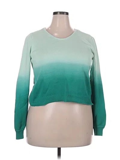 Pre-owned Candies Candie's Pullover Sweater In Green