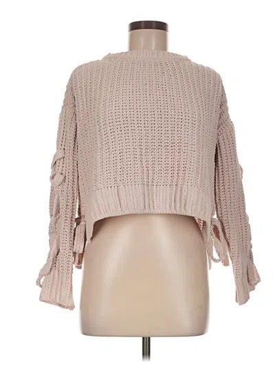 Pre-owned Candies Candie's Pullover Sweater In Tan