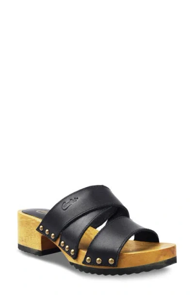 Candies Candie's Rahel Platform Slide Sandal In Black