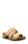 Candies Candie's Rahel Platform Slide Sandal In Natural