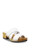 Candies Candie's Rahel Platform Slide Sandal In White