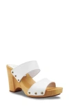 Candies Candie's Rammya Platform Slide Sandal In White