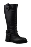 Candies Candie's Reecie Knee High Boot In Black Leather