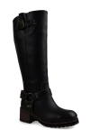 Candies Candie's Reecie Knee High Boot In Brown Leather