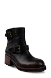 Candies Candie's Rissa Lug Sole Moto Bootie In Brown