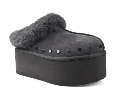 Candies Candie's Sabi Platform Clog In Gray