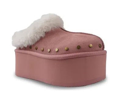 Candies Candie's Sabi Platform Clog In Pink