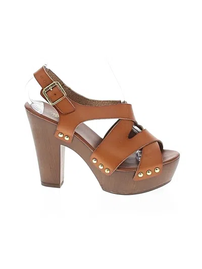Pre-owned Candies Candie's Sandals In Brown