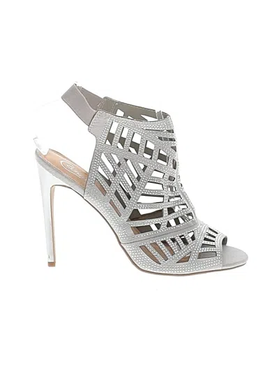 Pre-owned Candies Candie's Sandals In Gray