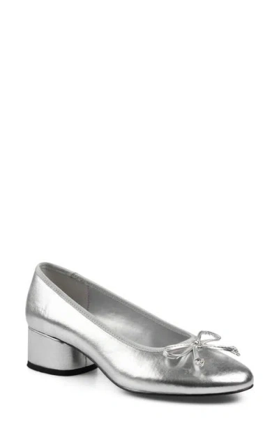 Candies Candie's Savage Pump In Silver