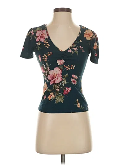 Pre-owned Candies Candie's Short Sleeve T-shirt In Blue