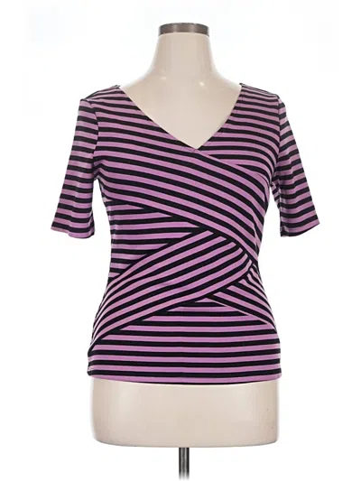 Pre-owned Candies Candie's Short Sleeve T-shirt In Purple