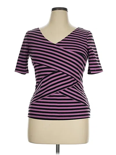 Pre-owned Candies Candie's Short Sleeve T-shirt In Purple