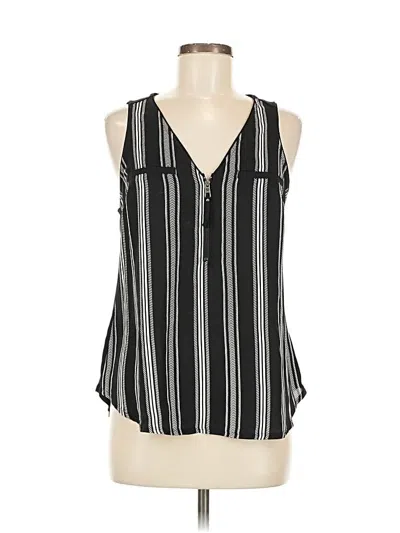 Pre-owned Candies Candie's Sleeveless Blouse In Black