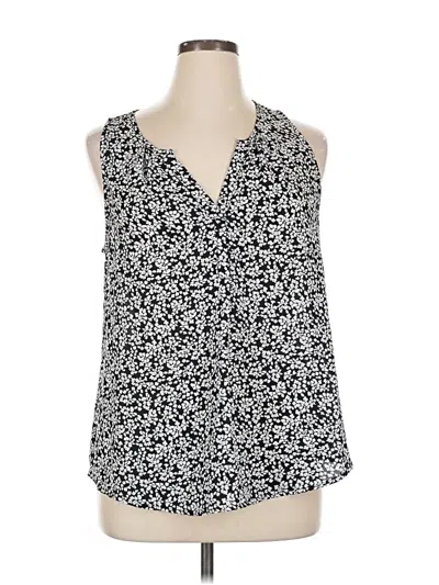 Pre-owned Candies Candie's Sleeveless Blouse In Black