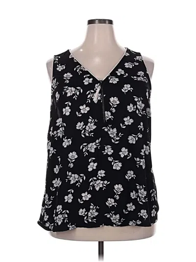 Pre-owned Candies Candie's Sleeveless Blouse In Black