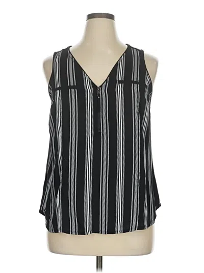Pre-owned Candies Candie's Sleeveless Blouse In Black