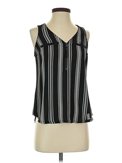 Pre-owned Candies Candie's Sleeveless Blouse In Black