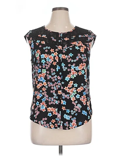 Pre-owned Candies Candie's Sleeveless Blouse In Black