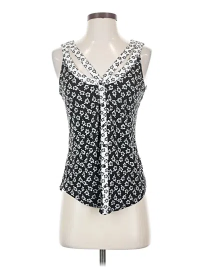 Pre-owned Candies Candie's Sleeveless Blouse In Black
