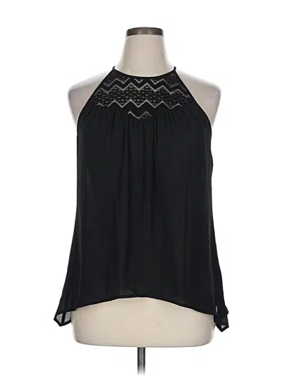 Pre-owned Candies Candie's Sleeveless Blouse In Black