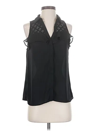 Pre-owned Candies Candie's Sleeveless Blouse In Black