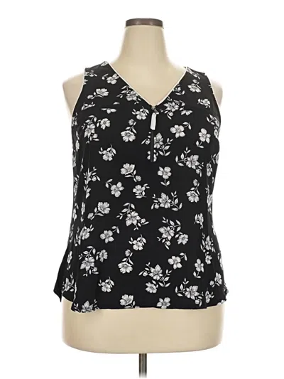 Pre-owned Candies Candie's Sleeveless Blouse In Black