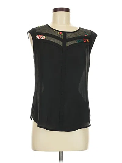 Pre-owned Candies Candie's Sleeveless Blouse In Black