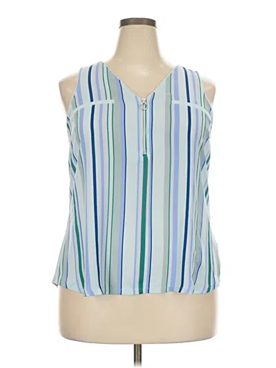 Pre-owned Candies Candie's Sleeveless Blouse In Blue