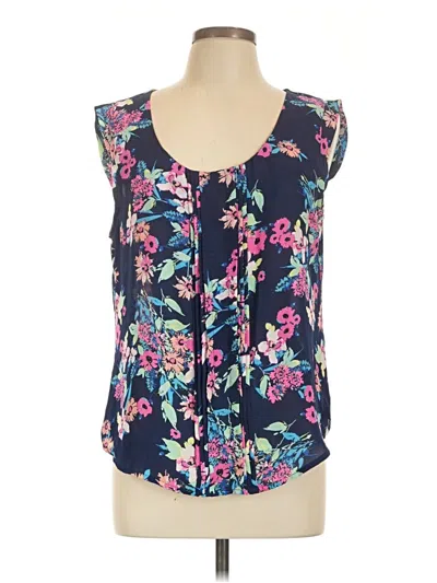 Pre-owned Candies Candie's Sleeveless Blouse In Blue