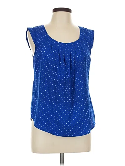 Pre-owned Candies Candie's Sleeveless Blouse In Blue