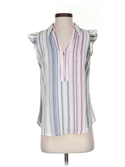 Pre-owned Candies Candie's Sleeveless Blouse In Gray