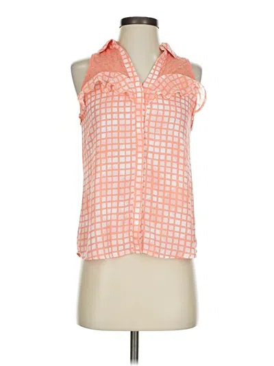 Pre-owned Candies Candie's Sleeveless Blouse In Orange