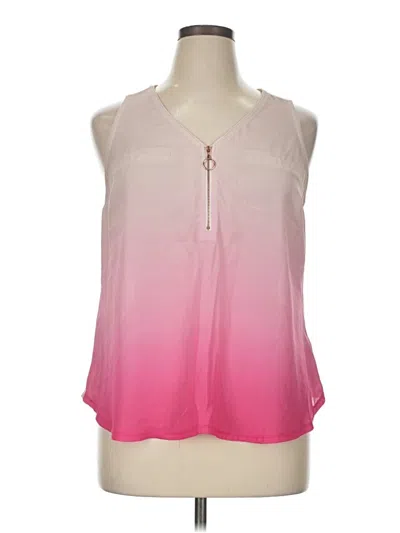 Pre-owned Candies Candie's Sleeveless Blouse In Pink