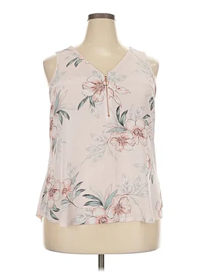 Pre-owned Candies Candie's Sleeveless Blouse In Pink